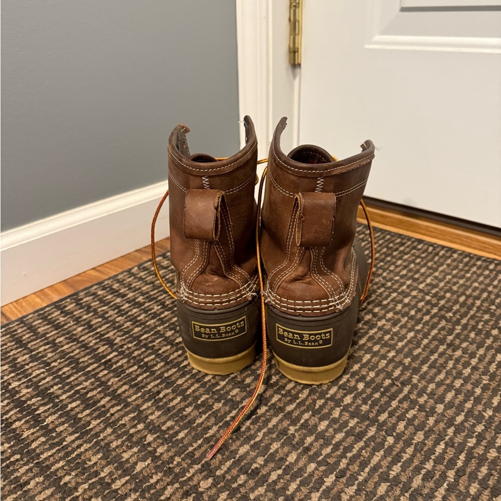 L.L. Bean Brown and Tan Duck Boots - Picture 2 of 6